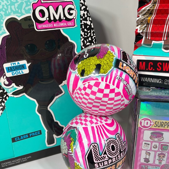 Kids Girls LOL Dolls Mixed Surprise Toys & Dolls Bundle Lot Of 6 - Picture 4 of 15